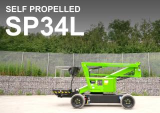 Knikarmhoogwerker Knikarmhoogwerkers op wielen Niftylift SP34L