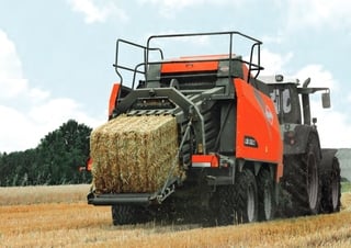 Vierkante-balenpersen Kuhn LSB 1290 D