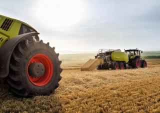Vierkante-balenpersen Claas Quadrant 5200 RC