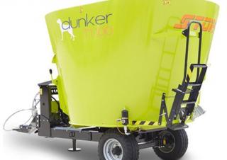 voertechnologie voermengwagens Storti Dunker T1 80
