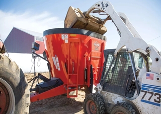 voertechnologie voermengwagens Kuhn VS 135