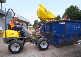 Wieldumpers Wacker Neuson 1001 