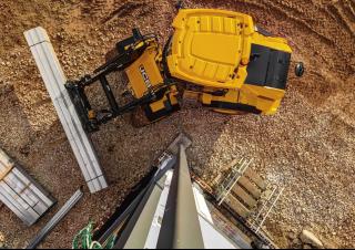 Wielladers JCB 411 HT