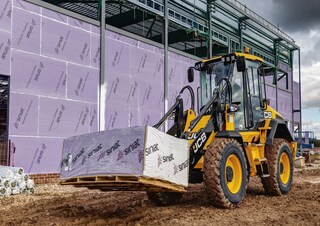 Wielladers JCB 411 HT