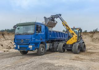 Wielladers Mecalac AS900tele