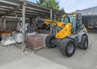 Wielladers Mecalac AS900tele
