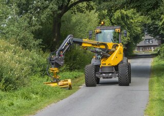 Wielladers Mecalac AS900tele