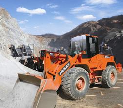 Wielladers Doosan Mega 250 V