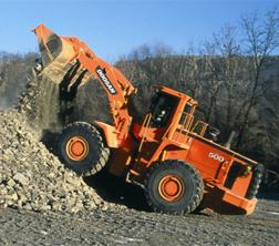 Wielladers Doosan Mega 500 V