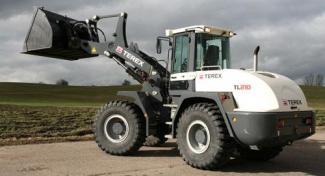Wielladers Terex TL 210