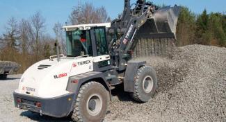 Wielladers Terex TL 260