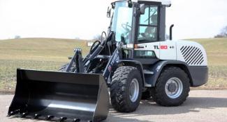Wielladers Terex TL 80