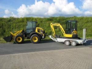 Wielladers Komatsu WA100M-7