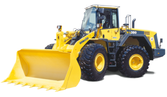 Wielladers Komatsu WA380-6