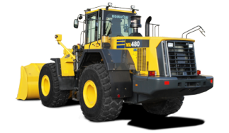 Wielladers Komatsu WA480-6