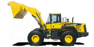 Wielladers Komatsu WA480-6