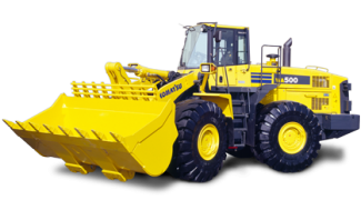 Wielladers Komatsu WA500-6