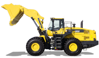 Wielladers Komatsu WA500-7