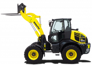 Wielladers Komatsu WA100M-8E0