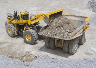 Wielladers Komatsu WA1200-6