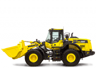 Wielladers Komatsu WA380-8E0