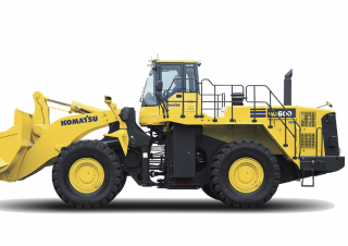 Wielladers Komatsu WA600-6