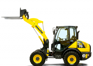 Wielladers Komatsu WA70-7 