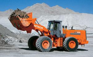 Wielladers Hitachi ZW 550