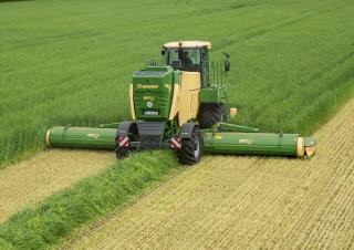Zelfrijdende maaierkneuzer Krone Big M 450 CV