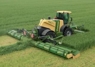 Zelfrijdende maaierkneuzer Krone Big M 500 CV