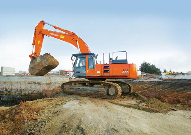 Hitachi ZX 460 LCH specificaties & technische gegevens (2004-2007)