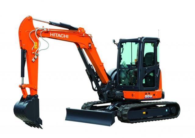 いち Hitachi ZX55U-6 specificaties & technische gegevens (2019-2025)