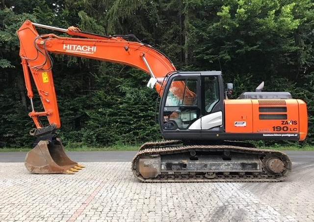 Hitachi ZX 190 LC-5 specificaties & technische gegevens (2014-2016)
