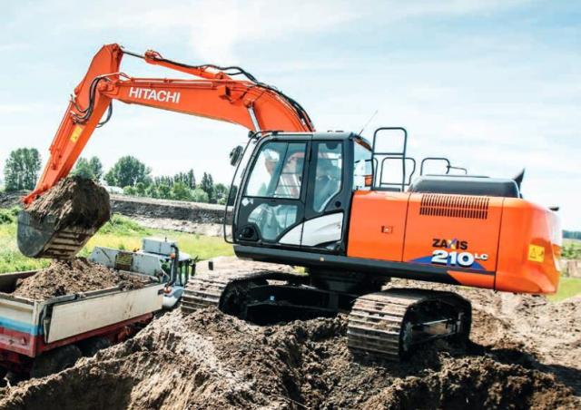 Hitachi ZX210-6 specificaties & technische gegevens (2016-2021)
