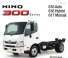 Trucks Bakwagen Hino 300 616 4x2