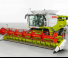 Aangebouwd Combine maaidorsers maaibalk Claas MaxFlex 930