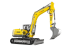 Rupsgraafmachines Wacker Neuson 14504