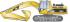 Rupsgraafmachines Caterpillar 320 C L