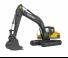 Rupsgraafmachines Volvo EC220DL
