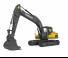 Rupsgraafmachines Volvo EC220DN