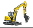 Rupsgraafmachines Wacker Neuson ET65