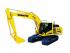 Rupsgraafmachines Komatsu HB215LC-2