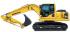 Rupsgraafmachines Komatsu PC160LC-7