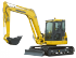 Rupsgraafmachines Komatsu PC80MR-3
