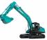 Rupsgraafmachines Kobelco SK 260 NLC 10