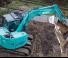 Rupsgraafmachines Kobelco SK 75 SR 3