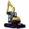 Rupsgraafmachines Yanmar SV 100