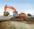 Rupsgraafmachines Hitachi ZX 460 LCH
