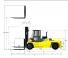 Hyundai 250 D 9 Dimensions and Size