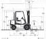 Clark CDP 20 H Dimensions and Size